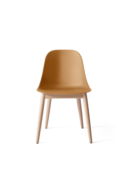 Harbour Side Dining Chair, Wooden Base, Plastic
